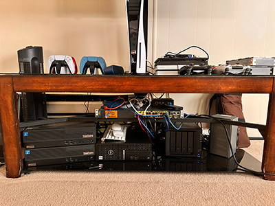 Image of My HomeLab Setup